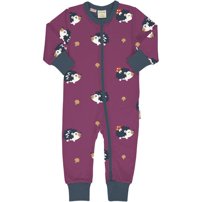 Baby-Pyjama mit Igel von Maxomorra