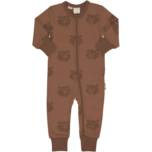 Baby-Pyjama mit Monomuster Bär