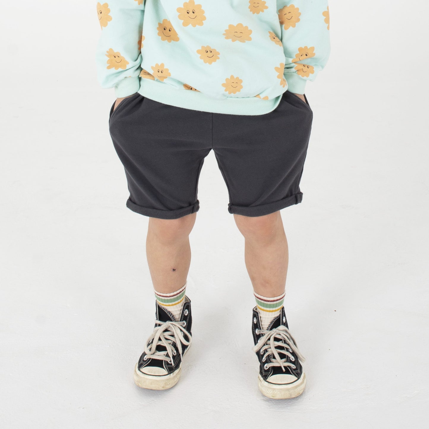 SALE: Bermudas in Hellpetrol von Lötiekids