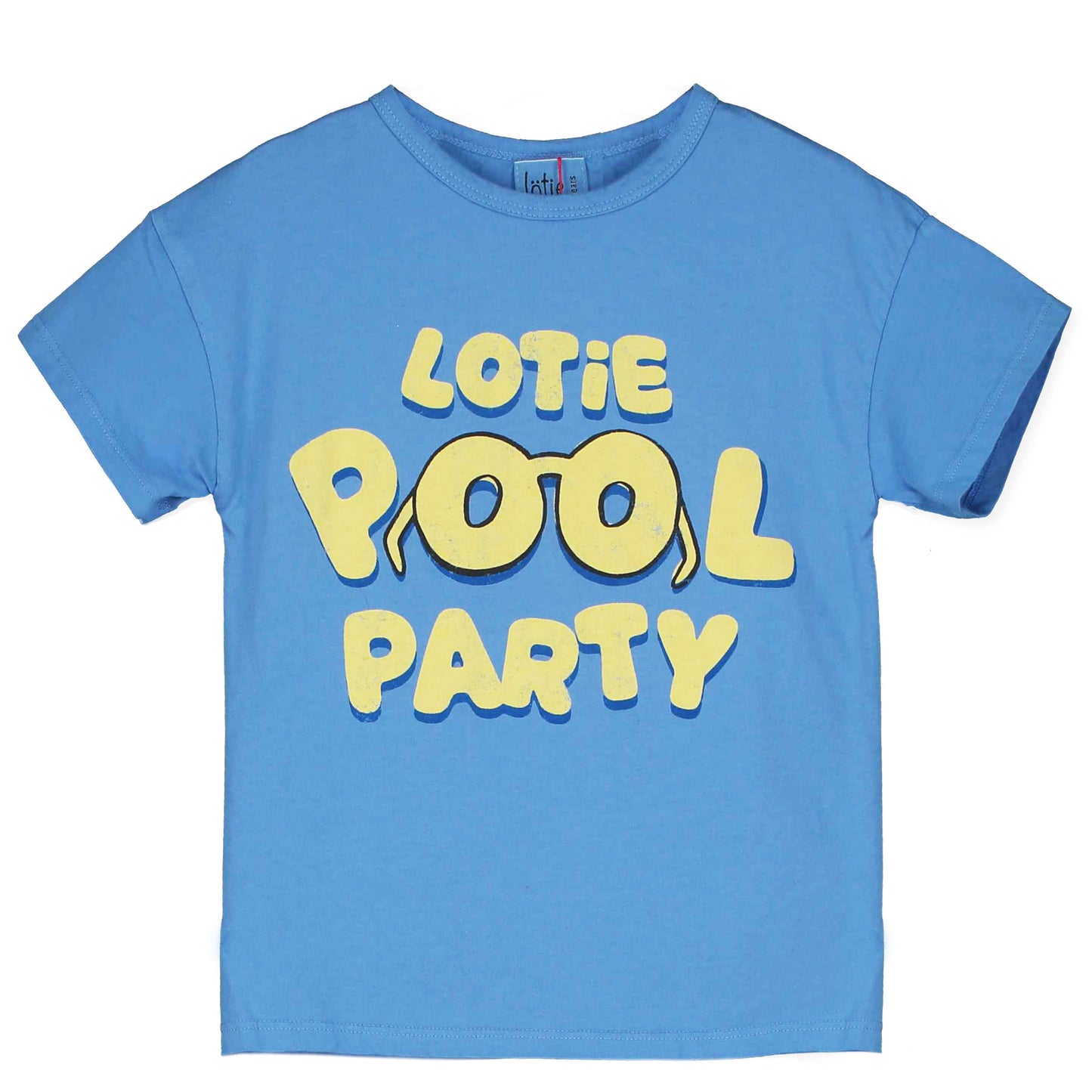 T-shirt Pool Party auf Blau von Lötiekids