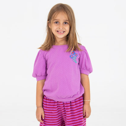 Bloused T-shirt mit Kirschen von Lötiekids