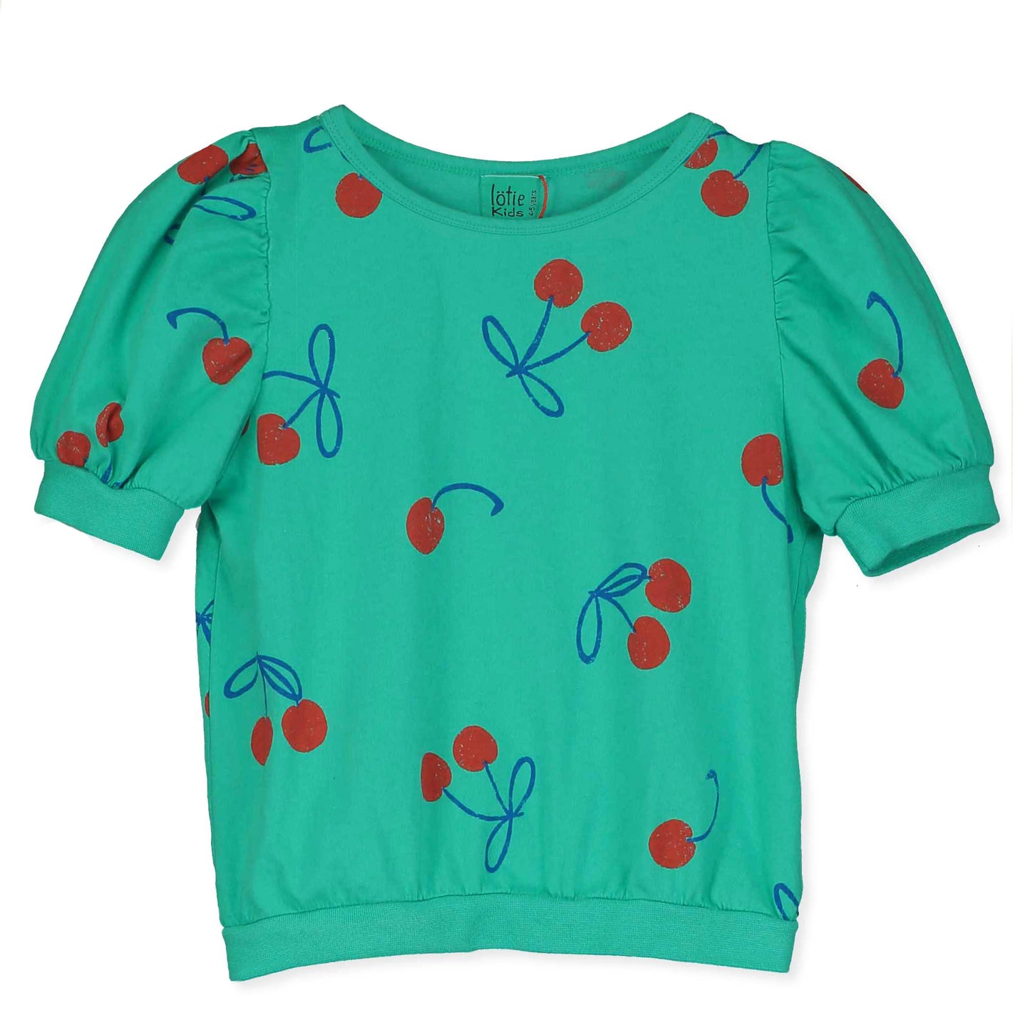 Bloused T-shirt mit Kirschen von Lötiekids