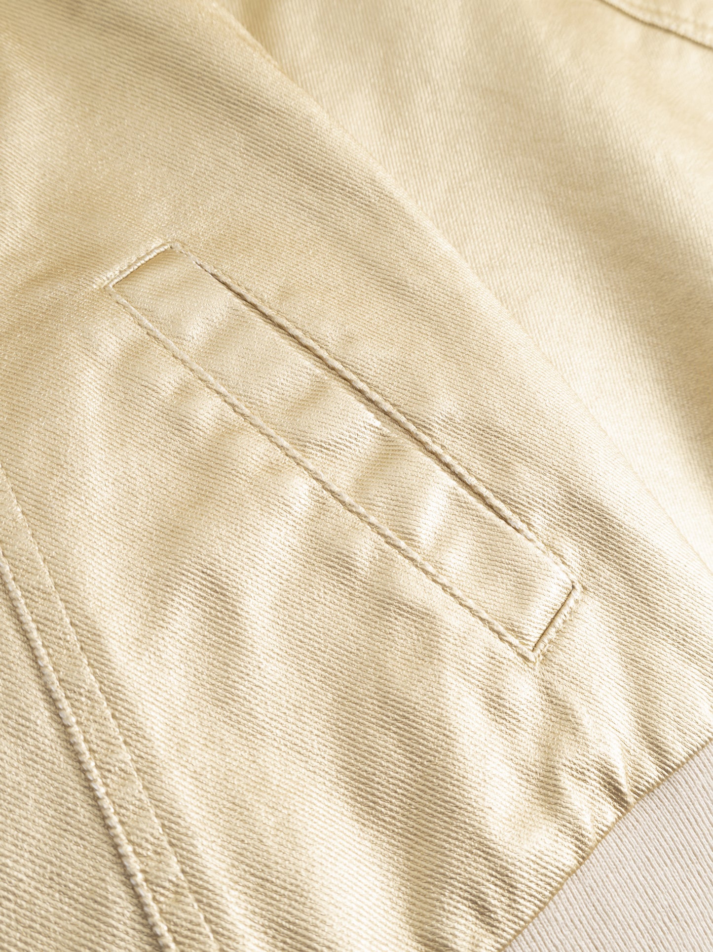 Goldene Jeansjacke von Mademoisell Yéyé