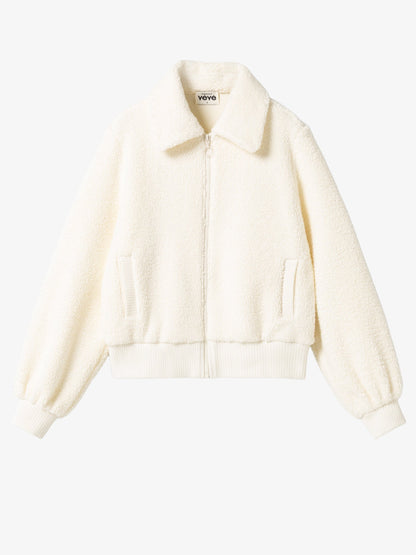 Teddy Plüsch-Jacke von Mademoiselle Yéyé