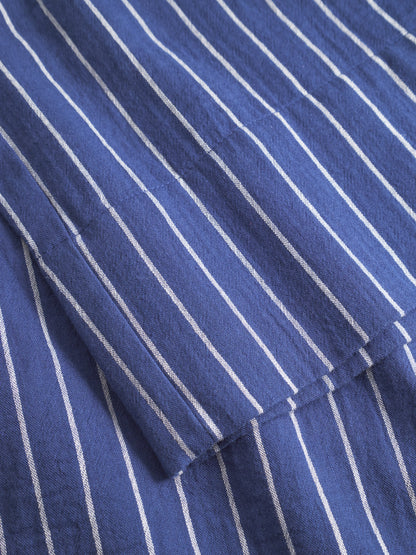 Sommerhose Navy mit weissen Streifen von Mademoiselle Yéyé
