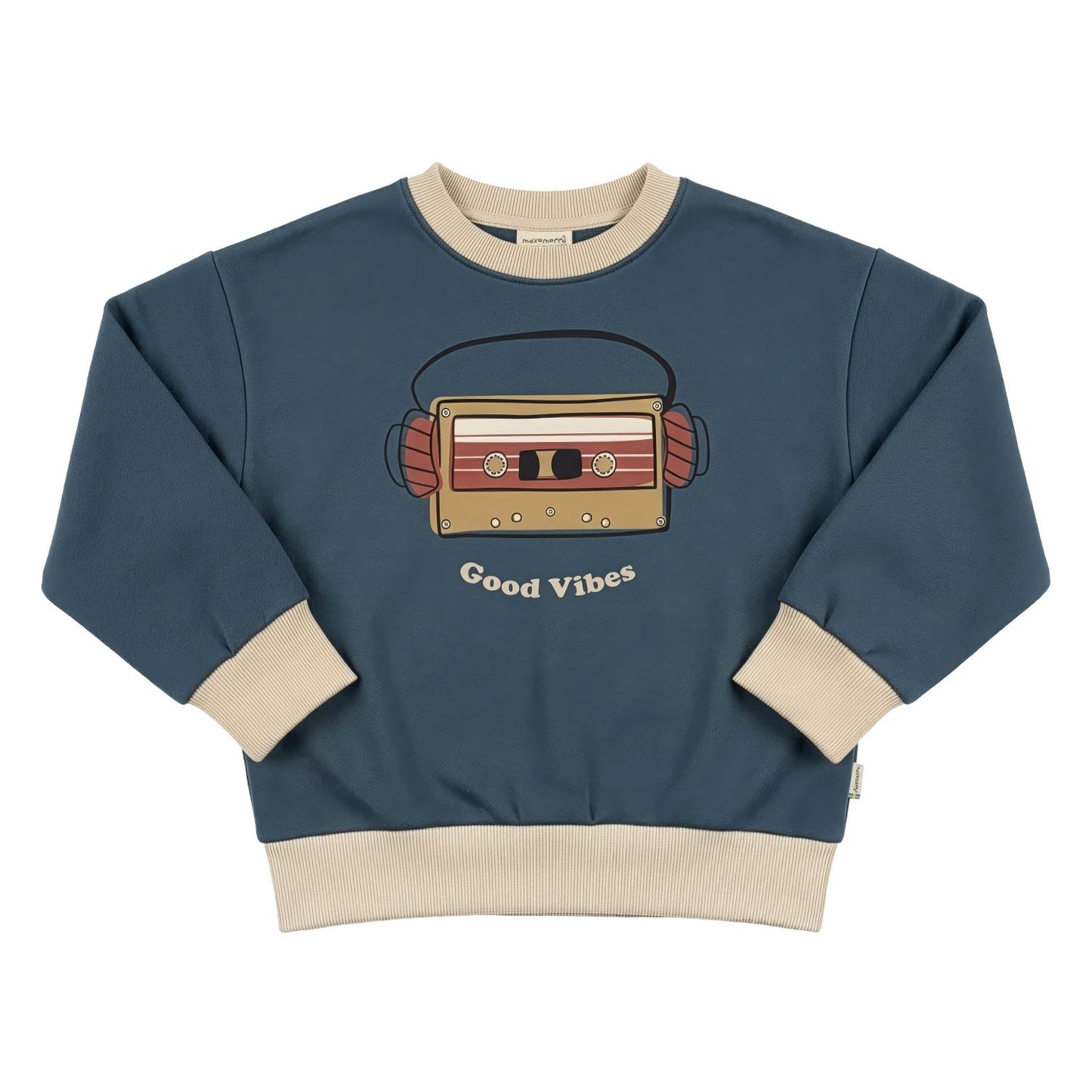 Sweatshirt mit Kassette von Maxomorra