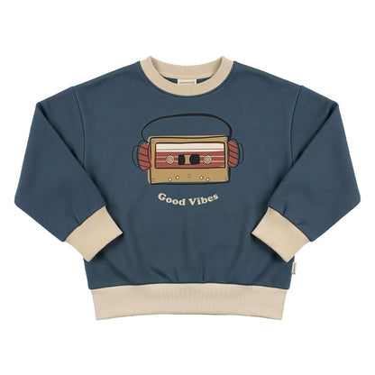 Sweatshirt mit Kassette von Maxomorra