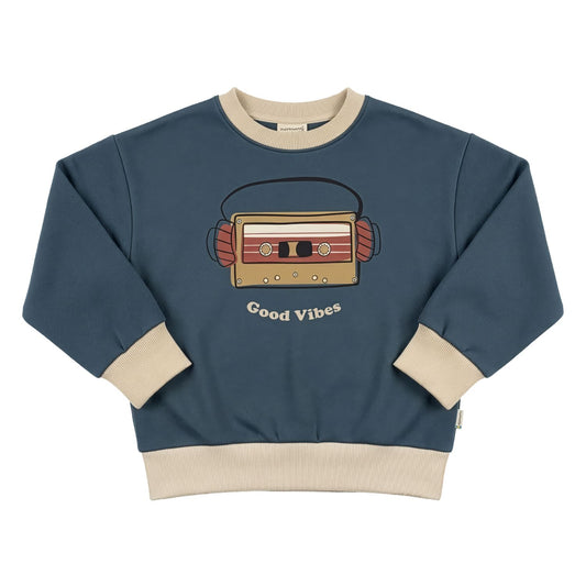 Sweatshirt mit Kassette von Maxomorra