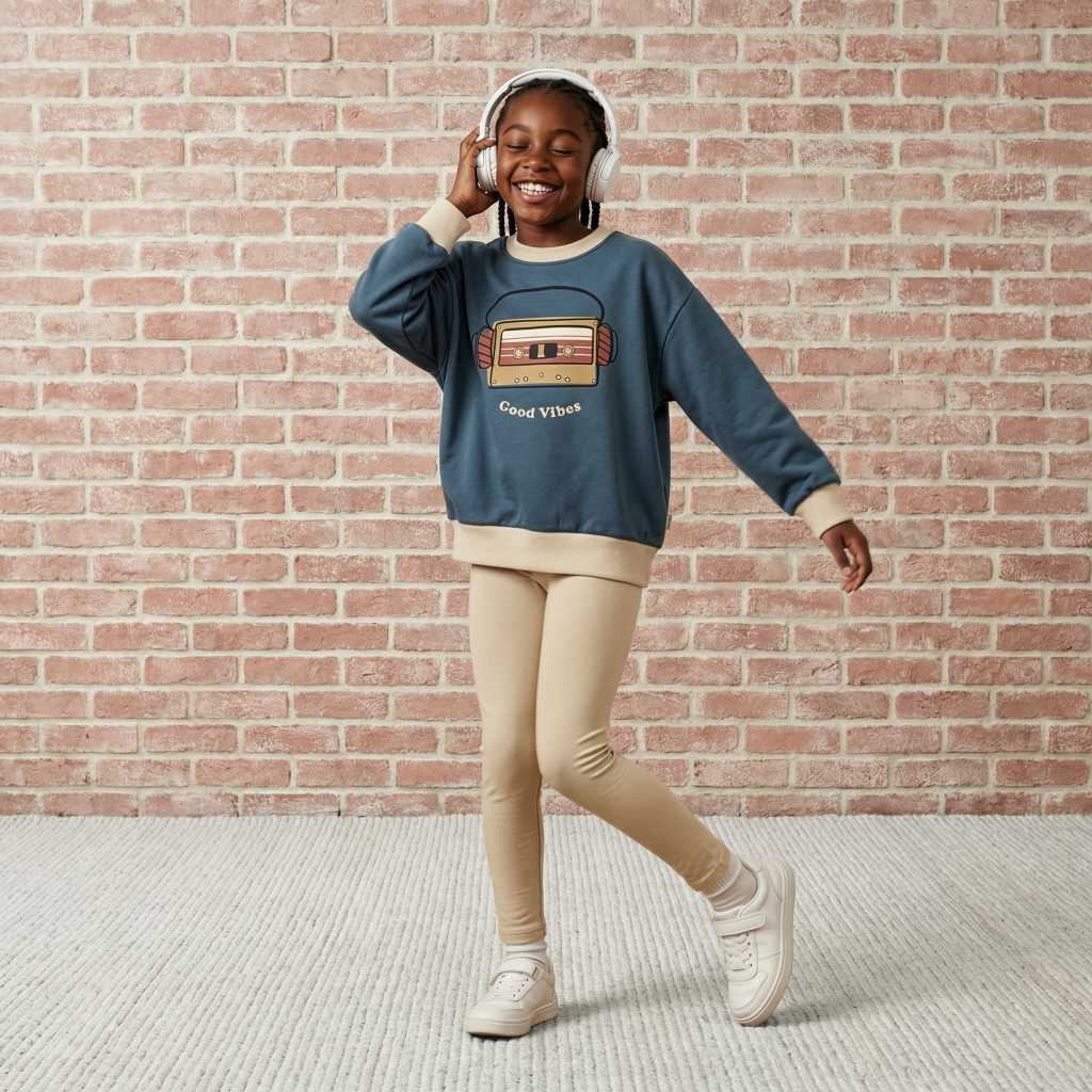 Sweatshirt mit Kassette von Maxomorra