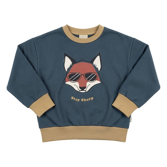Sweatshirt mit Fuchs von Maxomorra (bis Grösse 146/152)