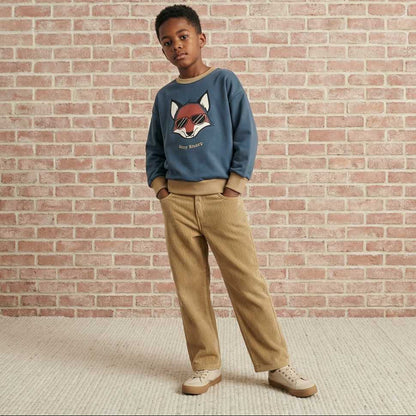 Sweatshirt mit Fuchs von Maxomorra (bis Grösse 146/152)