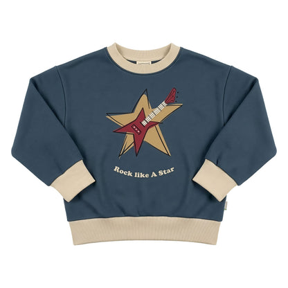 Sweatshirt mit Gitarre von Maxomorra