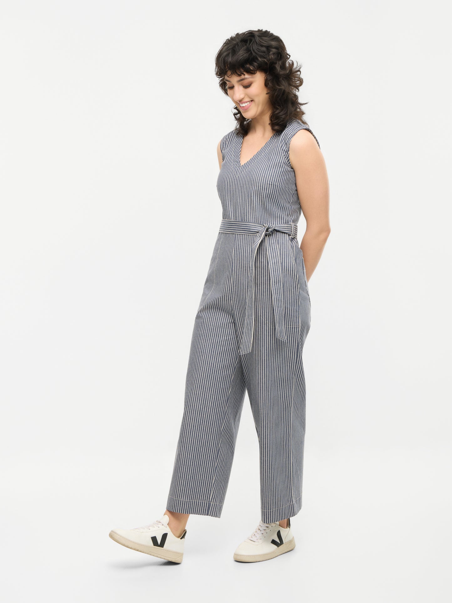 Jumpsuit mit Streifen von Mademoiselle YéYé