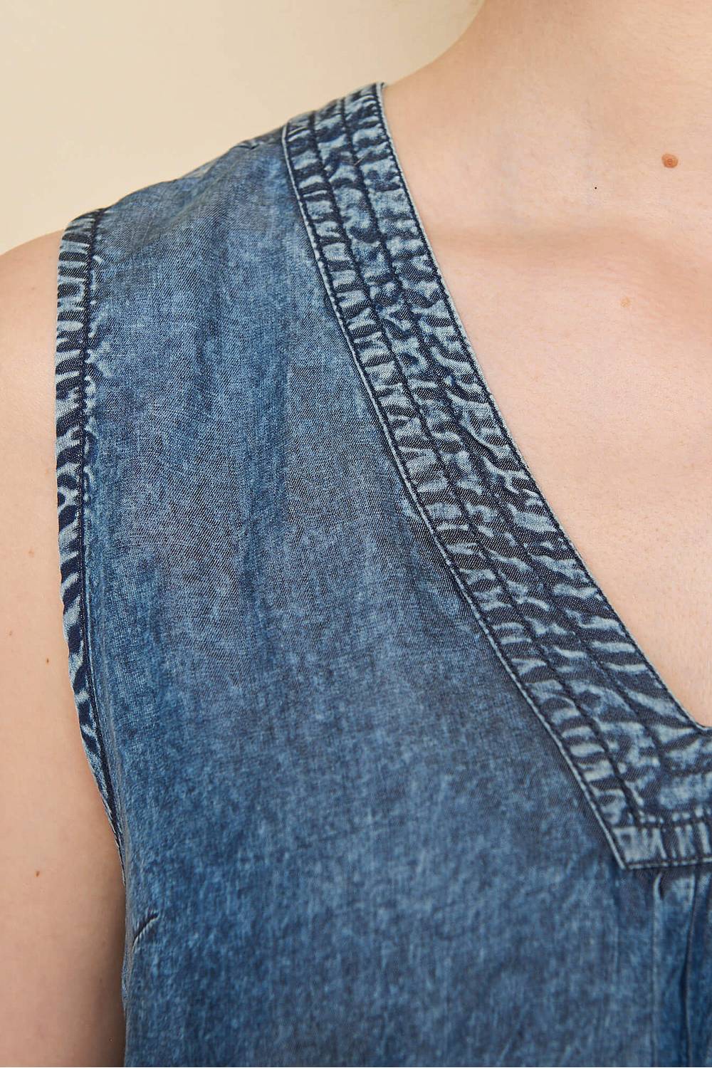 SALE -50%: Shirt in denim von Tranquillo