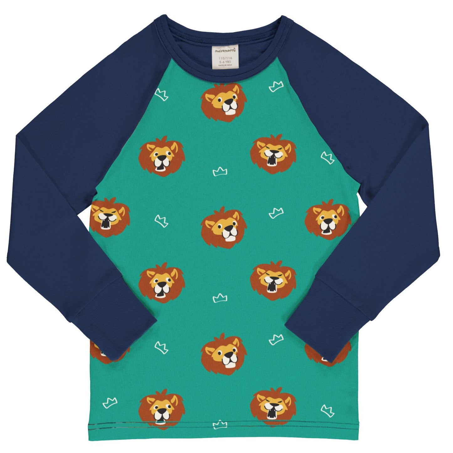 Raglan-Pulli mit Löwen
