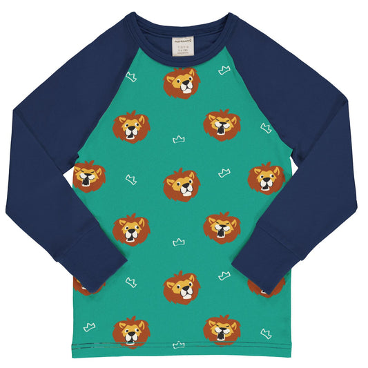 Raglan-Pulli mit Löwen