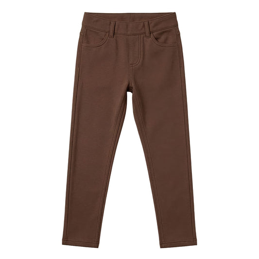 Treggings dunkelbraun von Maxomorra