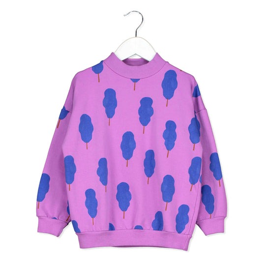 SALE: Pulli mit Baum auf Lila von Lötiekids