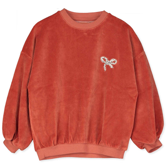 Sweatshirt Velours Clay von Lötiekids
