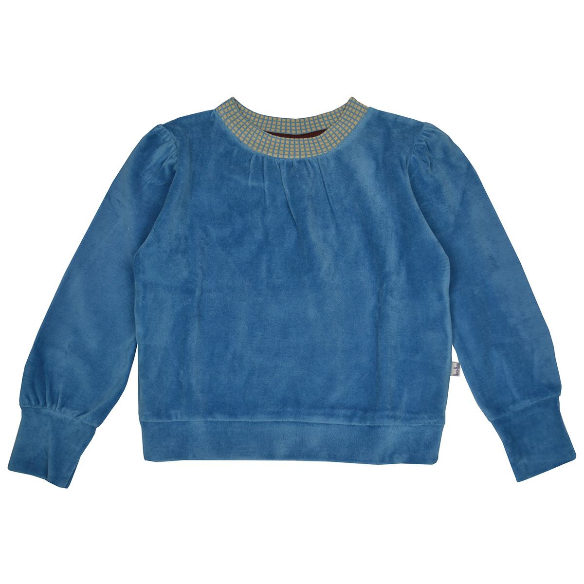 Velours-Pulli in Niagara Blau von Baba