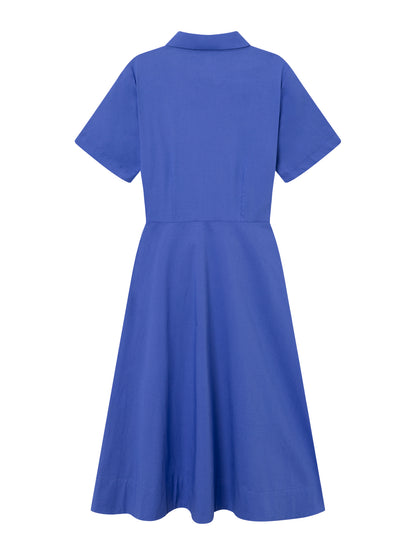-30%: Sommerkleid in Blau von Mademoiselle YéYé