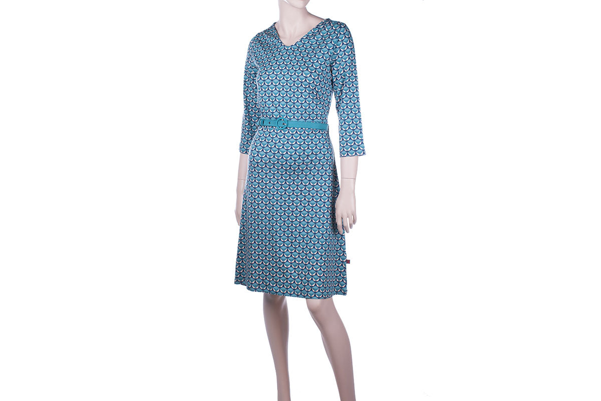 SALE -50% : Damenkleid geometrisch gemustert von Froy&Dind