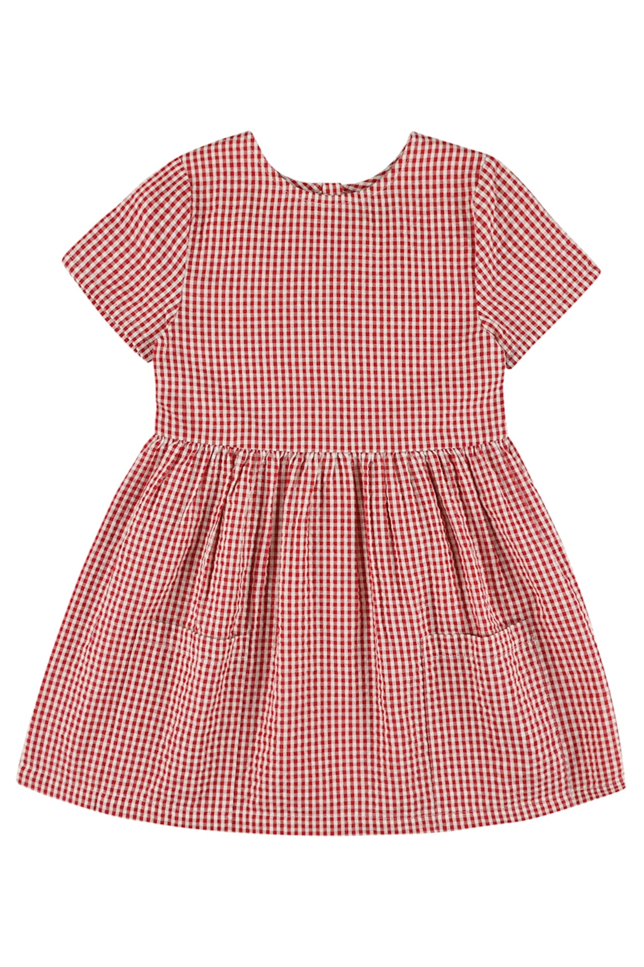 SALE: Sommerkleid kariert weiss/rot von Lily Balou