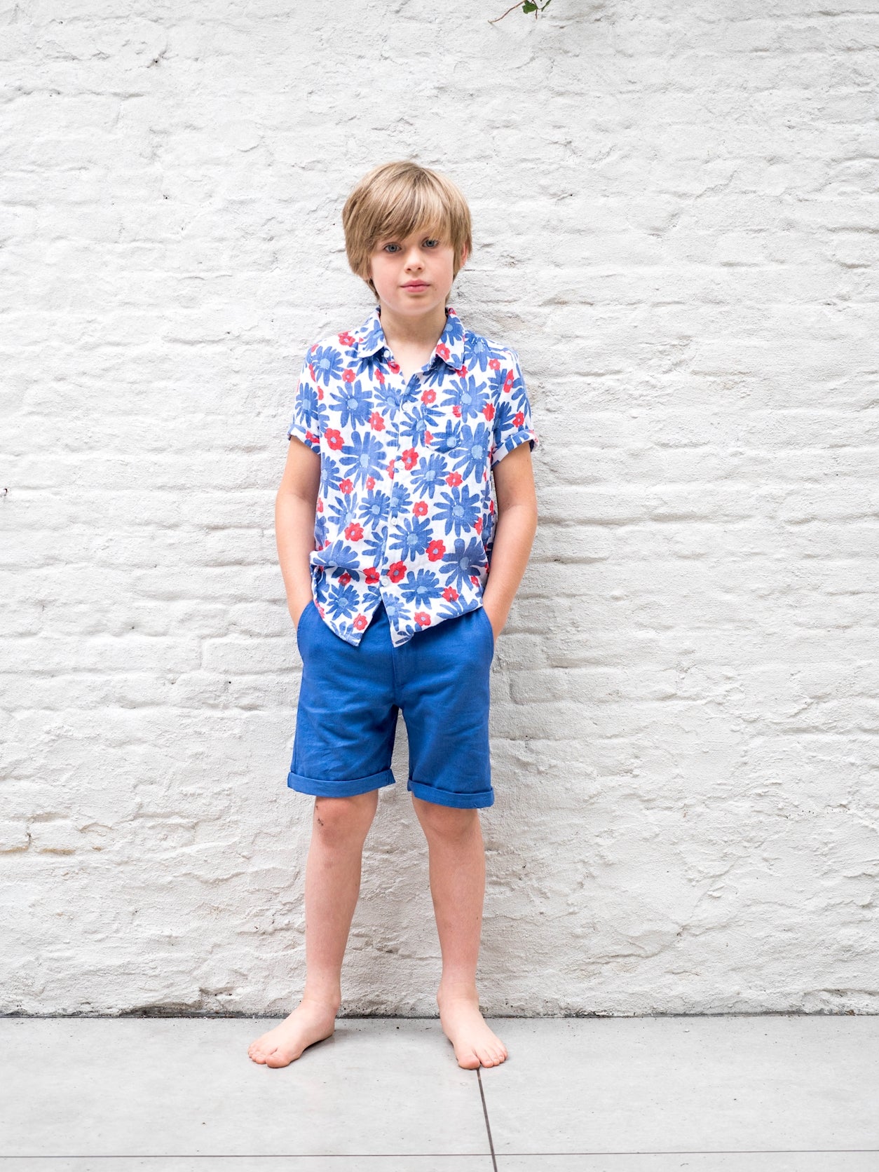 SALE: Twill-Short in Rot von Lily Balou
