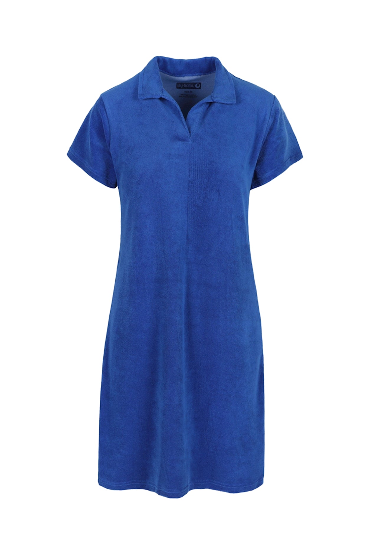 SALE: Frottée-Sommerkleid in Meerblau von Lily Balou