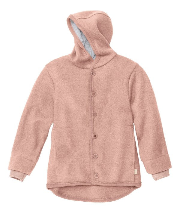 Wollwalk Winterjacke in Rosé von Disana
