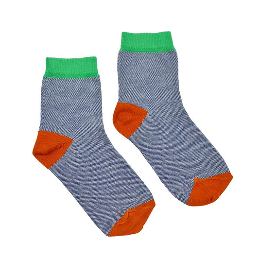 NEU: Socken Blau Mélange von Baba
