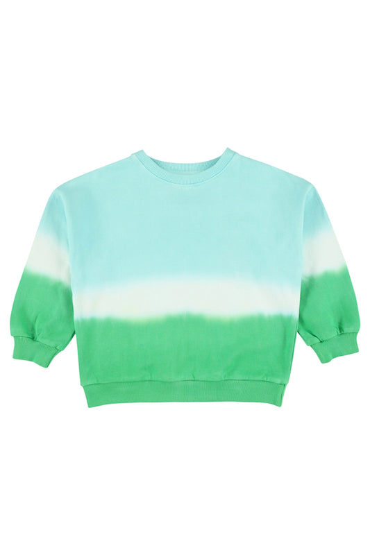 SALE: Dip dye Sweater Blau/Grün von Lily Balou