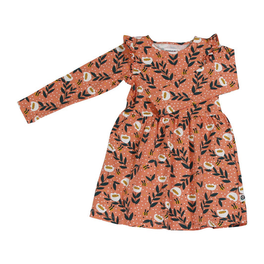 SALE: Hübsches Kleid mit Winterblumen von Froy&Dind