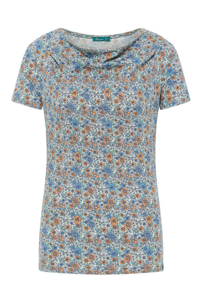 SALE: T-shirt Wassfallausschnitt Garden von Tranquillo
