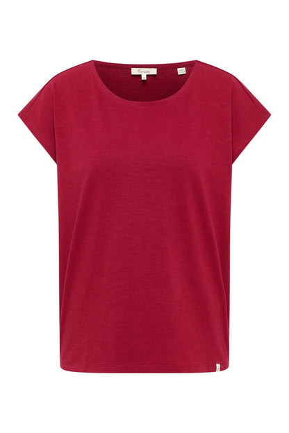 T-shirt in tibetian red von Tranquillo