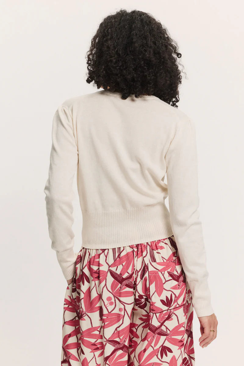 Strickjacke in nature von Tranquillo