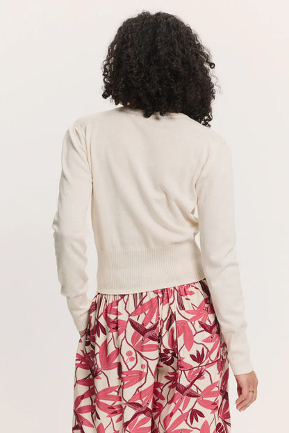 Strickjacke in nature von Tranquillo