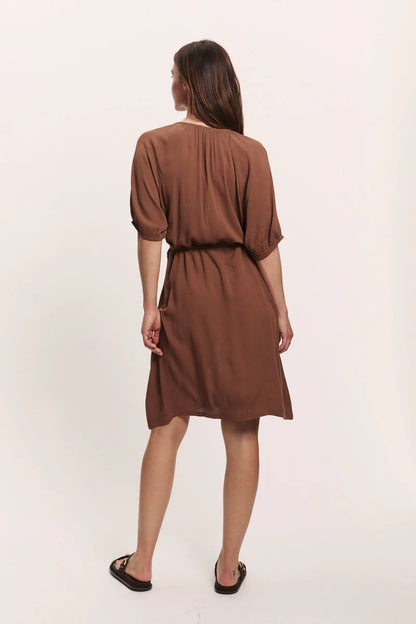 Sommerkleid in Braun von Tranquillo