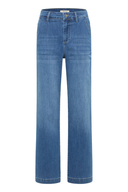 Jeans in aztec blue von Tranquillo