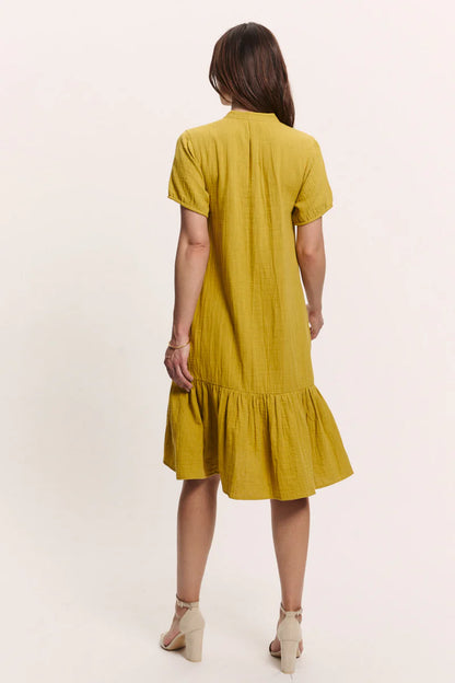 Sommerkleid in Mustard von Tranquillo