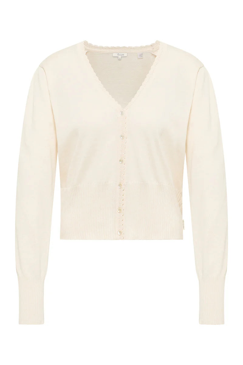 Strickjacke in nature von Tranquillo
