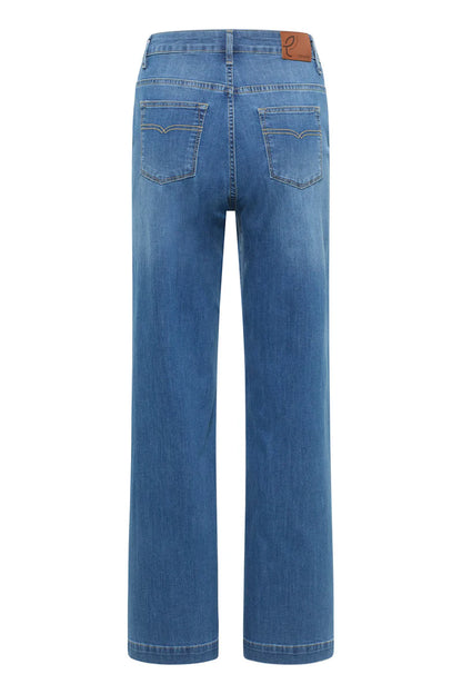 Jeans in aztec blue von Tranquillo