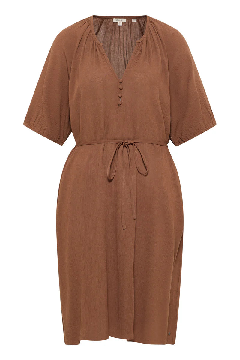 Sommerkleid in Braun von Tranquillo