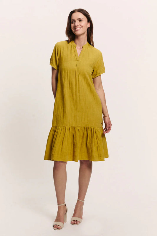 Sommerkleid in Mustard von Tranquillo