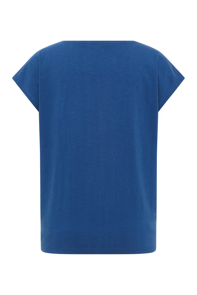 T-shirt in navy von Tranquillo