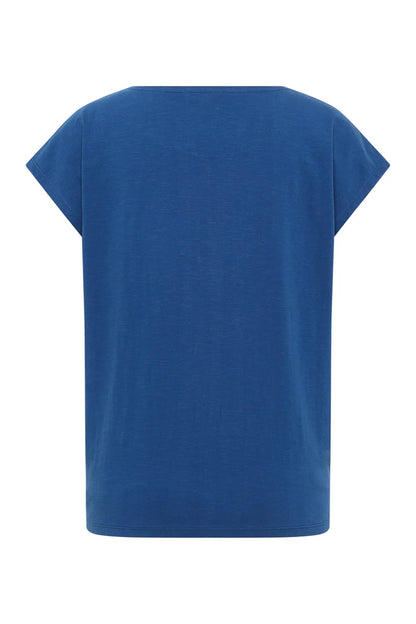 T-shirt in navy von Tranquillo