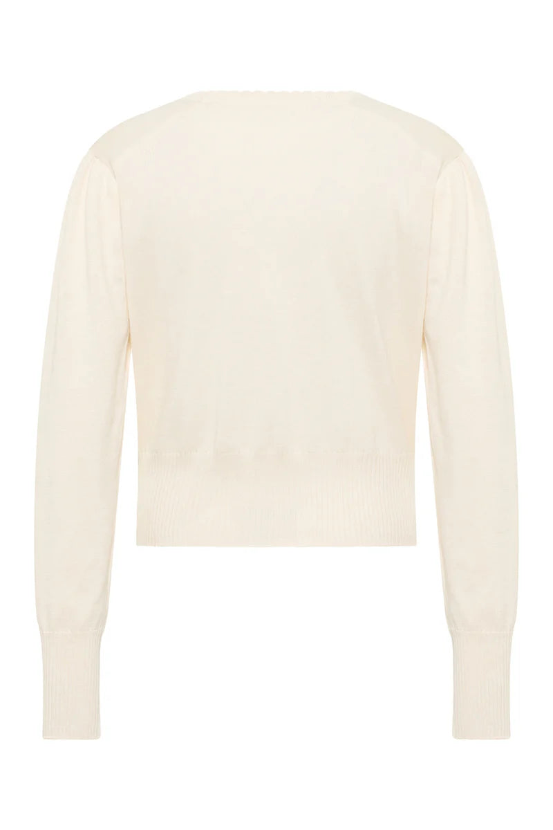 Strickjacke in nature von Tranquillo