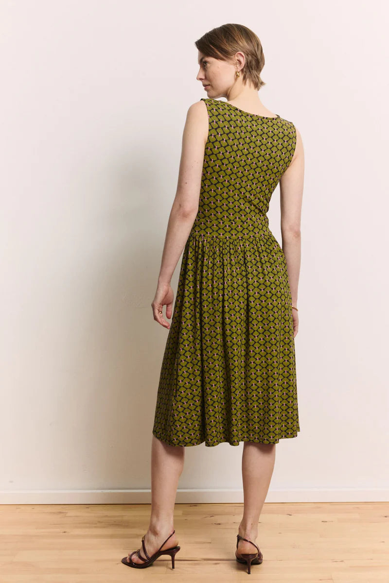 Sommerkleid black fan von Tranquillo
