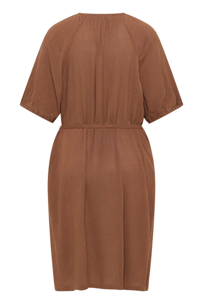 Sommerkleid in Braun von Tranquillo