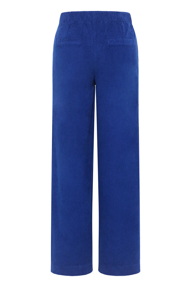 Cord-Hose in Tintenblau von Tranquillo